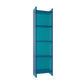 Glam Style Acrylic Standard Bookcase Vertical Closed Back Bookshelf 15.7"L x 9.8"W x 59.8"H Blue Clearhalo 'Bookcases' 'furn' 'furn_bookcases' 'Furniture' 'furniture_bookcases' 'Office Furniture' 5055891
