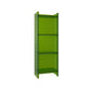 Glam Style Acrylic Standard Bookcase Vertical Closed Back Bookshelf 15.7"L x 9.8"W x 46.5"H Green Clearhalo 'Bookcases' 'furn' 'furn_bookcases' 'Furniture' 'furniture_bookcases' 'Office Furniture' 5055900