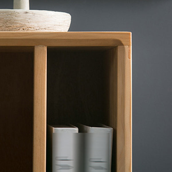 Scandinavian Standard Bookcase Shelves Closed Back Bookshelf for Home Clearhalo 'Bookcases' 'furn' 'furn_bookcases' 'Furniture' 'furniture_bookcases' 'Office Furniture' 5055921