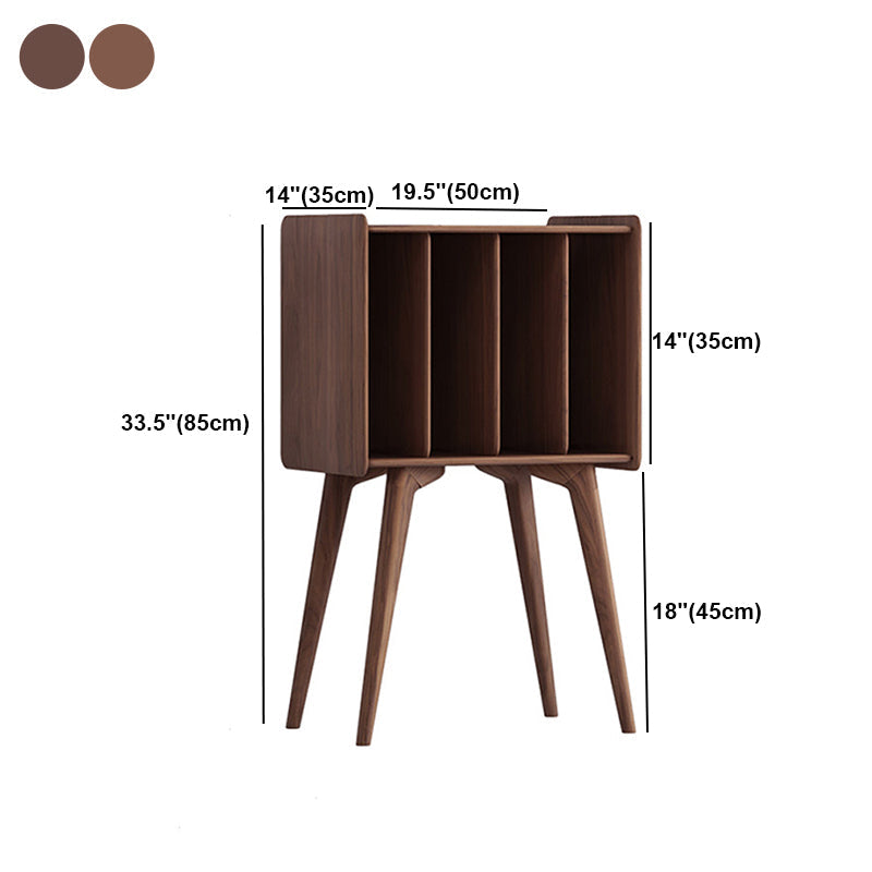 Scandinavian Standard Bookcase Shelves Closed Back Bookshelf for Home Clearhalo 'Bookcases' 'furn' 'furn_bookcases' 'Furniture' 'furniture_bookcases' 'Office Furniture' 5055926