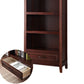 Modern Style Bookshelf Solid Wood Standard Shelf Bookcase for Home Clearhalo 'Bookcases' 'furn' 'furn_bookcases' 'Furniture' 'furniture_bookcases' 'Office Furniture' 5055935