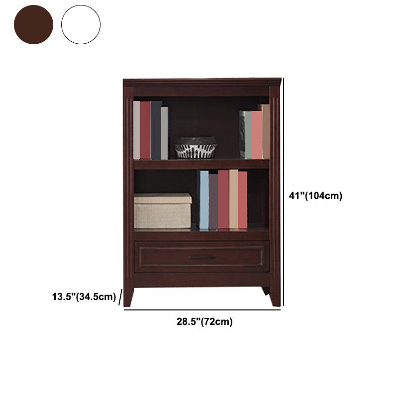 Modern Style Bookshelf Solid Wood Standard Shelf Bookcase for Home Clearhalo 'Bookcases' 'furn' 'furn_bookcases' 'Furniture' 'furniture_bookcases' 'Office Furniture' 5055943