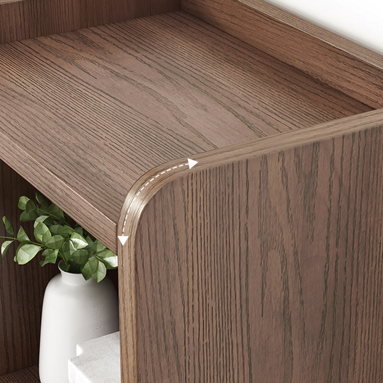 Modern Style Bookshelf Open Solid Wood Shelf Bookcase for Home Clearhalo 'Bookcases' 'furn' 'furn_bookcases' 'Furniture' 'furniture_bookcases' 'Office Furniture' 5055950