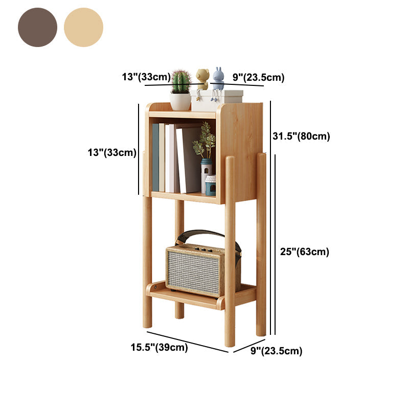 Modern Style Bookshelf Open Solid Wood Shelf Bookcase for Home Clearhalo 'Bookcases' 'furn' 'furn_bookcases' 'Furniture' 'furniture_bookcases' 'Office Furniture' 5055967