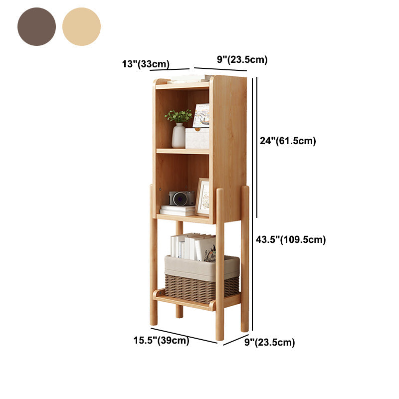Modern Style Bookshelf Open Solid Wood Shelf Bookcase for Home Clearhalo 'Bookcases' 'furn' 'furn_bookcases' 'Furniture' 'furniture_bookcases' 'Office Furniture' 5055968