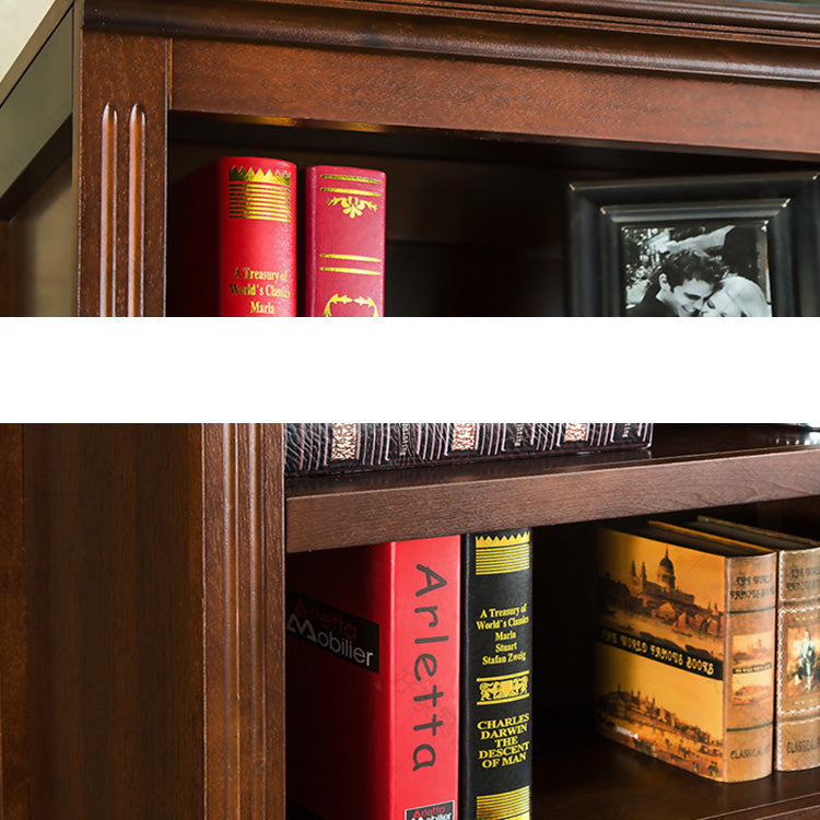 Modern Style Standard Bookshelf Solid Wood Shelf Bookcase for Home Clearhalo 'Bookcases' 'furn' 'furn_bookcases' 'Furniture' 'furniture_bookcases' 'Office Furniture' 5055981