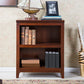 Modern Style Standard Bookshelf Solid Wood Shelf Bookcase for Home 28.3"L x 13.6"W x 34.3"H Walnut Clearhalo 'Bookcases' 'furn' 'furn_bookcases' 'Furniture' 'furniture_bookcases' 'Office Furniture' 5055985