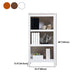 Modern Style Standard Bookshelf Solid Wood Shelf Bookcase for Home Clearhalo 'Bookcases' 'furn' 'furn_bookcases' 'Furniture' 'furniture_bookcases' 'Office Furniture' 5055998