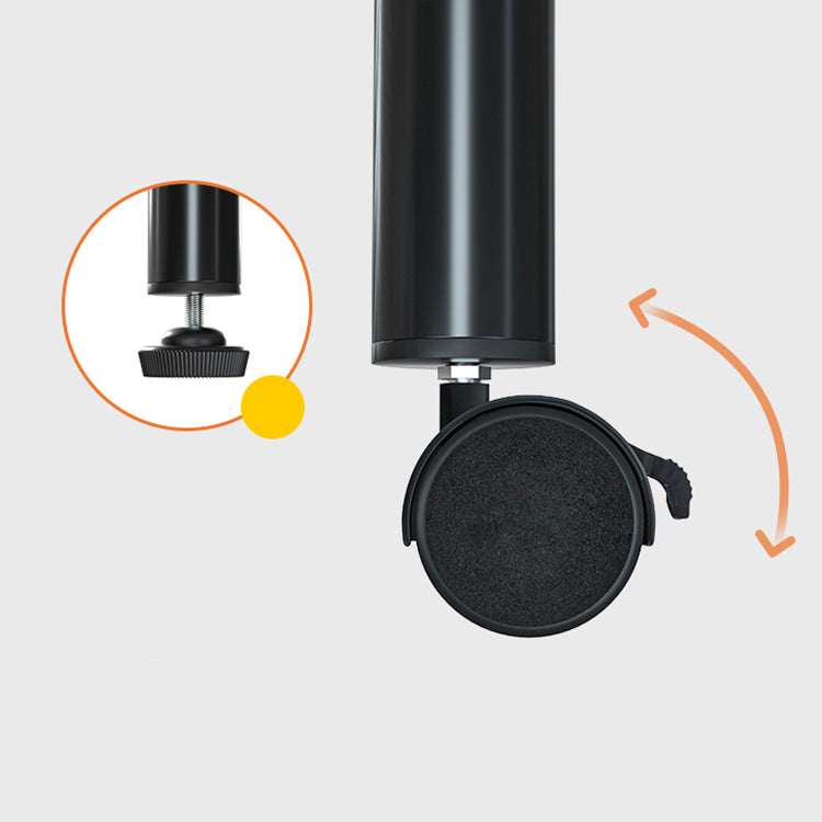 Industrial Style Metal Bookshelf Etagere Shelf Bookcase with Caster Wheels Clearhalo 'Bookcases' 'furn' 'furn_bookcases' 'Furniture' 'furniture_bookcases' 'Office Furniture' 5056007