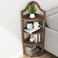 Modern Style Corner Bookshelf Solid Wood Shelf Bookcase for Home Clearhalo 'Bookcases' 'furn' 'furn_bookcases' 'Furniture' 'furniture_bookcases' 'Office Furniture' 5056027