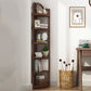 Modern Style Corner Bookshelf Solid Wood Shelf Bookcase for Home Clearhalo 'Bookcases' 'furn' 'furn_bookcases' 'Furniture' 'furniture_bookcases' 'Office Furniture' 5056048