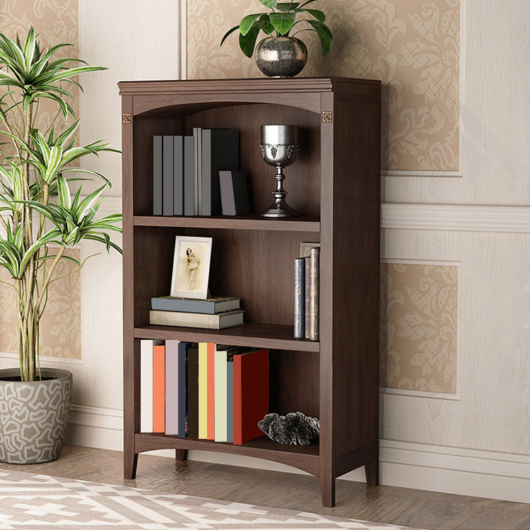Contemporary Vertical Standard Bookcase Wooden Closed Back Bookcase Clearhalo 'Bookcases' 'furn' 'furn_bookcases' 'Furniture' 'furniture_bookcases' 'Office Furniture' 5056078