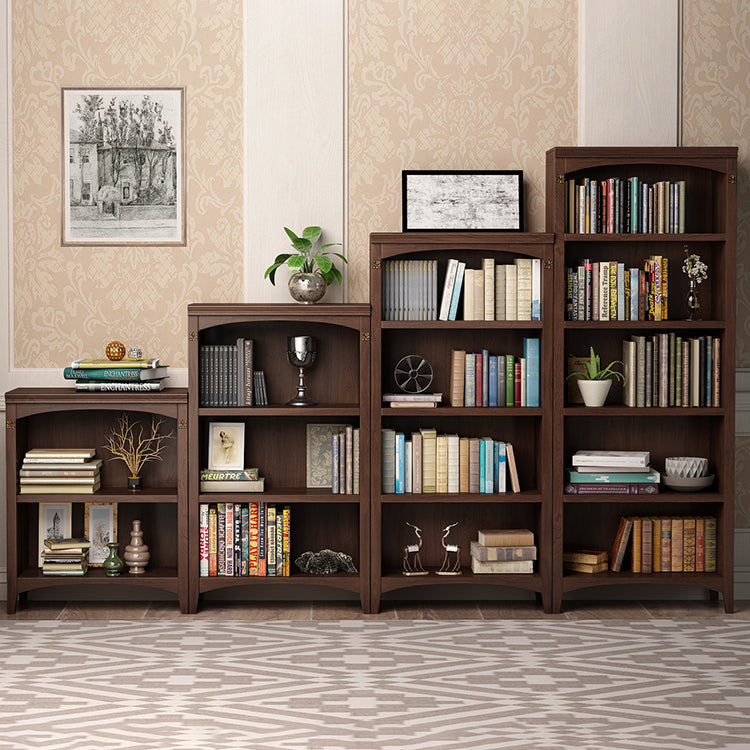 Contemporary Vertical Standard Bookcase Wooden Closed Back Bookcase Clearhalo 'Bookcases' 'furn' 'furn_bookcases' 'Furniture' 'furniture_bookcases' 'Office Furniture' 5056084
