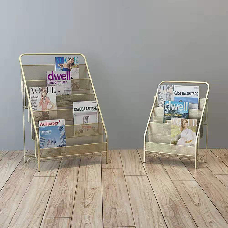 Industrial Ladder Bookcase Metal Vertical Book Shelf for Home Office Clearhalo 'Bookcases' 'furn' 'furn_bookcases' 'Furniture' 'furniture_bookcases' 'Office Furniture' 5056098