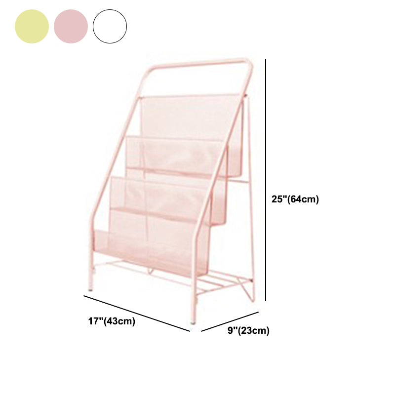 Industrial Ladder Bookcase Metal Vertical Book Shelf for Home Office Clearhalo 'Bookcases' 'furn' 'furn_bookcases' 'Furniture' 'furniture_bookcases' 'Office Furniture' 5056100