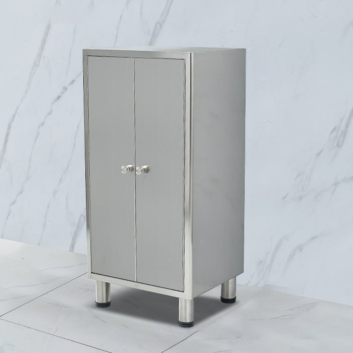 Stainless Steel Sideboard Cabinet Modern Server Cabinet with Storage for kitchen Clearhalo 'buffet_sideboard' 'Buffets & Sideboards' 'furn' 'furn_buffet_sideboard' 'Furniture' 'furniture_buffet_sideboard' 'Kitchen & Dining Furniture' 5056161