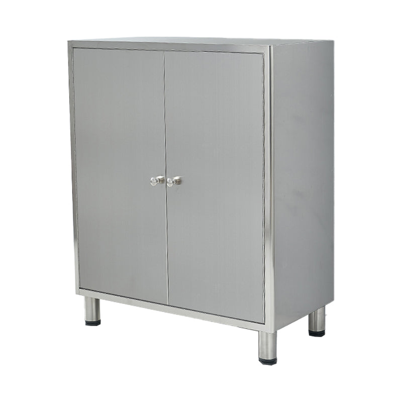 Stainless Steel Sideboard Cabinet Modern Server Cabinet with Storage for kitchen https: res.litfad.com site img item 2022 06 20 5056176 1200x1200.jpg Clearhalo 'buffet_sideboard' 'Buffets & Sideboards' 'furn' 'furn_buffet_sideboard' 'Furniture' 'furniture_buffet_sideboard' 'Kitchen & Dining Furniture' 5056176