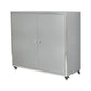 Stainless Steel Sideboard Cabinet Modern Server Cabinet with Storage for kitchen https: res.litfad.com site img item 2022 06 28 5056179 1200x1200.jpg Clearhalo 'buffet_sideboard' 'Buffets & Sideboards' 'furn' 'furn_buffet_sideboard' 'Furniture' 'furniture_buffet_sideboard' 'Kitchen & Dining Furniture' 5056179