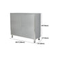 Stainless Steel Sideboard Cabinet Modern Server Cabinet with Storage for kitchen Clearhalo 'buffet_sideboard' 'Buffets & Sideboards' 'furn' 'furn_buffet_sideboard' 'Furniture' 'furniture_buffet_sideboard' 'Kitchen & Dining Furniture' 5056194