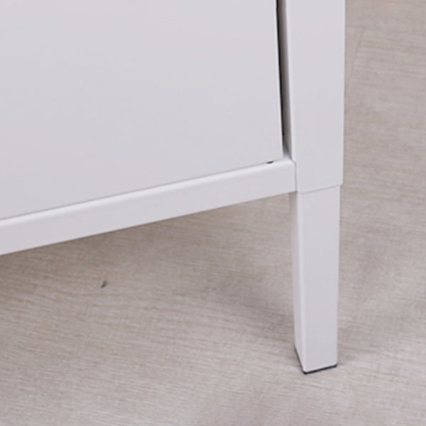 Door Steel Sideboard Modern Server Cabinet with Storage for Dining Room Clearhalo 'buffet_sideboard' 'Buffets & Sideboards' 'furn' 'furn_buffet_sideboard' 'Furniture' 'furniture_buffet_sideboard' 'Kitchen & Dining Furniture' 5056208