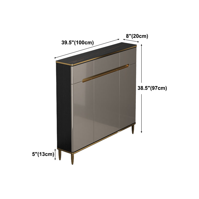 Wood Dining Room Sideboard Cabinet Glam Credenza with Drawers and Storage Clearhalo 'buffet_sideboard' 'Buffets & Sideboards' 'furn' 'furn_buffet_sideboard' 'Furniture' 'furniture_buffet_sideboard' 'Kitchen & Dining Furniture' 5056274