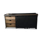 Modern Dining Room Credenza Sliding Doors Metal and Wood Buffet in Black https: res.litfad.com site img item 2022 06 24 5056318 1200x1200.jpg Clearhalo 'buffet_sideboard' 'Buffets & Sideboards' 'furn' 'furn_buffet_sideboard' 'Furniture' 'furniture_buffet_sideboard' 'Kitchen & Dining Furniture' 5056318