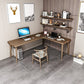 Modern Style Wooden Office Desk L-Shaped Brown Writing Desk for Home Clearhalo 'furn' 'furn_office_desk' 'Furniture' 'furniture_office_desk' 'Office Desks' 'Office Furniture' 'office_desk' 5056362