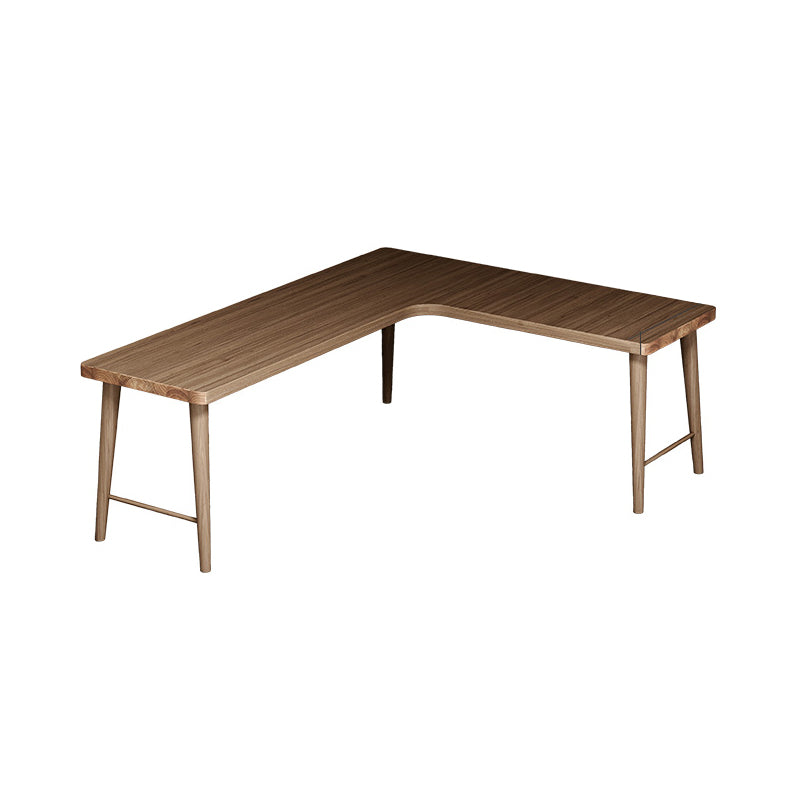 Modern Style Wooden Office Desk L-Shaped Brown Writing Desk for Home 63"L x 47.2"W x 29.5"H Clearhalo 'furn' 'furn_office_desk' 'Furniture' 'furniture_office_desk' 'Office Desks' 'Office Furniture' 'office_desk' 5056366
