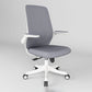 Ergonomic Mid Back Arm Chair Modern Mesh Swivel Office Chair White-Gray Clearhalo 'furn' 'furn_office_chair' 'Furniture' 'furniture_office_chair' 'Office Chairs' 'Office Furniture' 'office_chair' 5056529