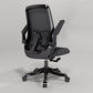 Ergonomic Mid Back Arm Chair Modern Mesh Swivel Office Chair Black Clearhalo 'furn' 'furn_office_chair' 'Furniture' 'furniture_office_chair' 'Office Chairs' 'Office Furniture' 'office_chair' 5056535