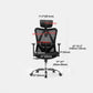 High Back Office Chair With Sponge Seat Fixed/Adjustable Arm Office Chair Clearhalo 'furn' 'furn_office_chair' 'Furniture' 'furniture_office_chair' 'Office Chairs' 'Office Furniture' 'office_chair' 5056560