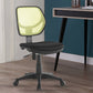 Mid-back Office Chair Mesh Sponge/Latex Seat Adjustable Office Chair Green Clearhalo 'furn' 'furn_office_chair' 'Furniture' 'furniture_office_chair' 'Office Chairs' 'Office Furniture' 'office_chair' 5056569