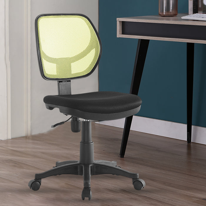 Mid-back Office Chair Mesh Sponge/Latex Seat Adjustable Office Chair Green Clearhalo 'furn' 'furn_office_chair' 'Furniture' 'furniture_office_chair' 'Office Chairs' 'Office Furniture' 'office_chair' 5056569
