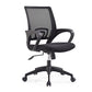 Middle Back Office Chair Fixed Arm Office Chair with Gauze Sponge Cushion Clearhalo 'furn' 'furn_office_chair' 'Furniture' 'furniture_office_chair' 'Office Chairs' 'Office Furniture' 'office_chair' 5056577