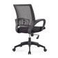 Middle Back Office Chair Fixed Arm Office Chair with Gauze Sponge Cushion Clearhalo 'furn' 'furn_office_chair' 'Furniture' 'furniture_office_chair' 'Office Chairs' 'Office Furniture' 'office_chair' 5056580