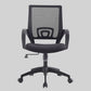 Middle Back Office Chair Fixed Arm Office Chair with Gauze Sponge Cushion Clearhalo 'furn' 'furn_office_chair' 'Furniture' 'furniture_office_chair' 'Office Chairs' 'Office Furniture' 'office_chair' 5056584