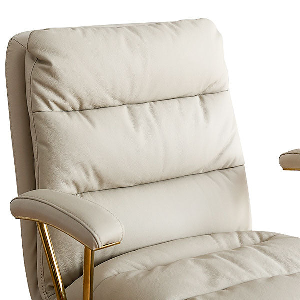 Leather Managers Chair Swivel Ergonomic Executive Chair for Office Clearhalo 'furn' 'furn_office_chair' 'Furniture' 'furniture_office_chair' 'Office Chairs' 'Office Furniture' 'office_chair' 5056644