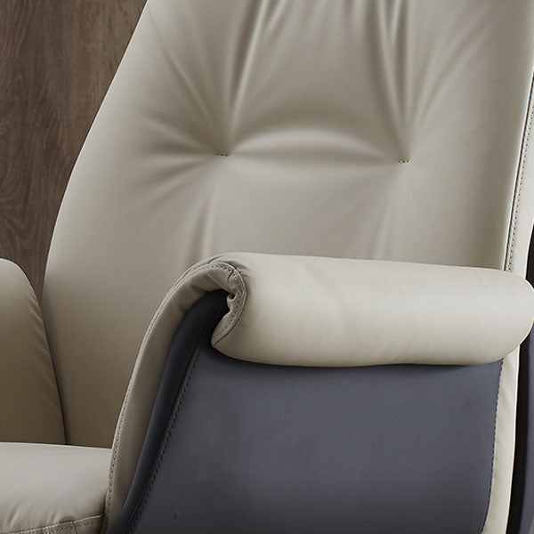 Contemporary Managers Chair Wheels Fixed Arms Tilt Mechanism Executive Chair Clearhalo 'furn' 'furn_office_chair' 'Furniture' 'furniture_office_chair' 'Office Chairs' 'Office Furniture' 'office_chair' 5056669