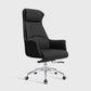 Modern & Contemporary Executive Chair Fixed Arms Ergonomic Managers Chair Black Casters High-Back (Over 22 in.) Clearhalo 'furn' 'furn_office_chair' 'Furniture' 'furniture_office_chair' 'Office Chairs' 'Office Furniture' 'office_chair' 5056685