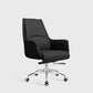 Modern & Contemporary Executive Chair Fixed Arms Ergonomic Managers Chair Black Casters Mid-Back (14-22 in.) Clearhalo 'furn' 'furn_office_chair' 'Furniture' 'furniture_office_chair' 'Office Chairs' 'Office Furniture' 'office_chair' 5056712