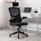 Contemporary Four-Tone Color Chair Adjustable Arms Mesh Office Desk Chair Black With Headrest Clearhalo 'furn' 'furn_office_chair' 'Furniture' 'furniture_office_chair' 'Office Chairs' 'Office Furniture' 'office_chair' 5056726