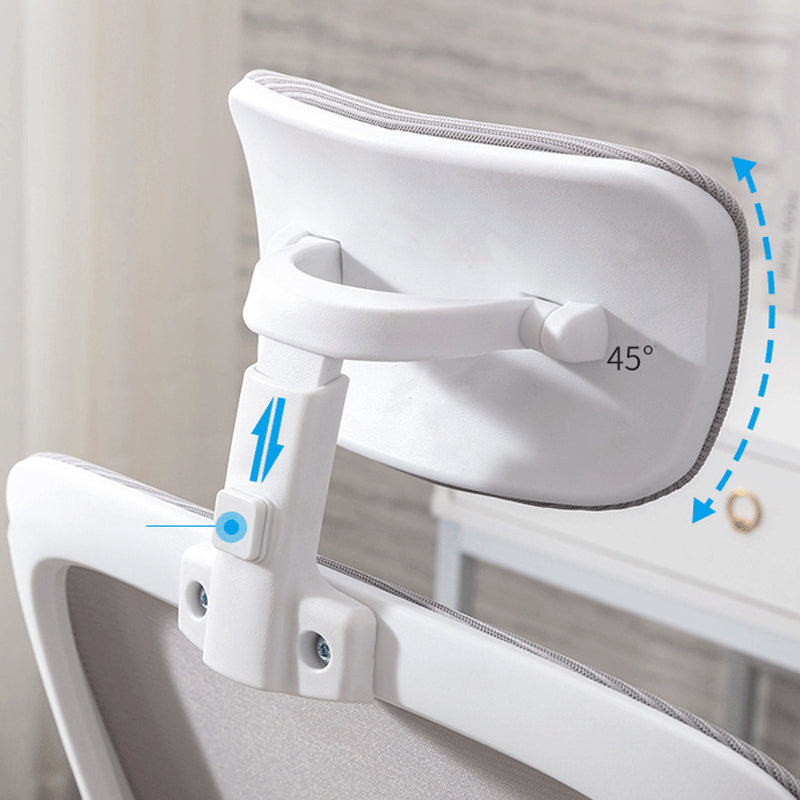 Contemporary Four-Tone Color Chair Adjustable Arms Mesh Office Desk Chair Clearhalo 'furn' 'furn_office_chair' 'Furniture' 'furniture_office_chair' 'Office Chairs' 'Office Furniture' 'office_chair' 5056731