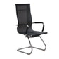 Modern & Contemporary Black Office Chair Fixed Arms Mesh Office Chair 1 Piece High-Back (Over 22 in.) Casters Not Included Clearhalo 'furn' 'furn_office_chair' 'Furniture' 'furniture_office_chair' 'Office Chairs' 'Office Furniture' 'office_chair' 5056753