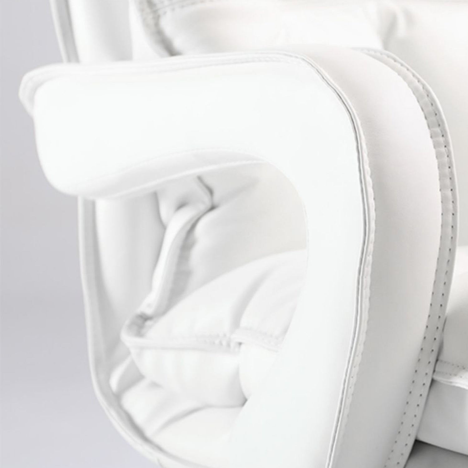 Silver Aluminium Modern Desk Chair with High Back Conference Chair Clearhalo 'furn' 'furn_office_chair' 'Furniture' 'furniture_office_chair' 'Office Chairs' 'Office Furniture' 'office_chair' 5057560