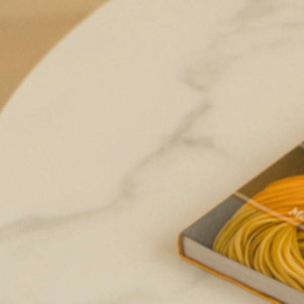 Modern 1/3/5 Pieces Dining Set Round Stone Dining Table for Kitchen Clearhalo 'Dining Room Sets' 'Dining Tables & Seating' 'dining_room_set' 'furn' 'furn_dining_room_set' 'Furniture' 'furniture_dining_room_set' 'Kitchen & Dining Furniture' 5057608