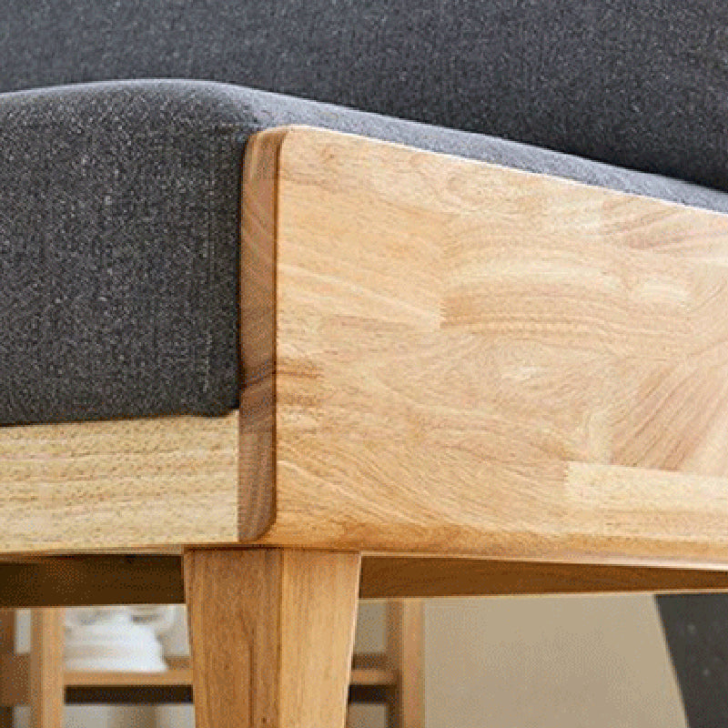 Linen Modern Armless Sofa Wooden Sleeper Sofa for Living Room, Apartment Clearhalo 'furn' 'furn_sofas' 'Furniture' 'furniture_sofas' 'Living Room Furniture' 'Sofa' 'sofas' 5057626