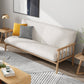 Linen Contemporary Square Arm Sofa Wooden Standard Sofa for Living Room, Apartment Clearhalo 'furn' 'furn_sofas' 'Furniture' 'furniture_sofas' 'Living Room Furniture' 'Sofa' 'sofas' 5057684