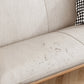 Linen Contemporary Square Arm Sofa Wooden Standard Sofa for Living Room, Apartment Clearhalo 'furn' 'furn_sofas' 'Furniture' 'furniture_sofas' 'Living Room Furniture' 'Sofa' 'sofas' 5057689