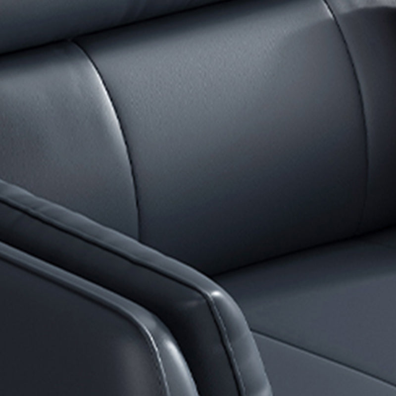 Living Room Stationary Pillow Top Arm Sewn Pillow Back Blue Sofa Clearhalo 'furn' 'furn_sofas' 'Furniture' 'furniture_sofas' 'Living Room Furniture' 'Sofa' 'sofas' 5057756