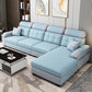Scandinavian Pillow Top Arm Sectional with Tufted Back and Storage Clearhalo 'Furniture' 'furniture_sectionals' 'Living Room Furniture' 'Sectionals' 5057865